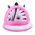 Piscina gonfiabile zebra rosa splash piscina baby pool